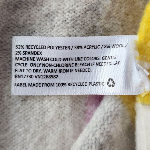 Lego X Target Brick Color Block Knit Striped Cardigan Sweater Womens XS - Picture 9 of 10